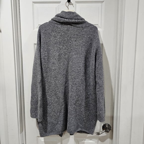 Vince Oversized Wool Alpaca Blend Drape Cardigan - Picture 4 of 7